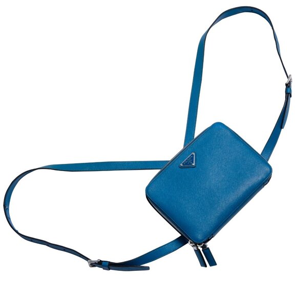 €3,300 PRADA (Italy) 1 of 1 Waxed Saffiano Leather Mini Backpack Shoulder Bag main image 7